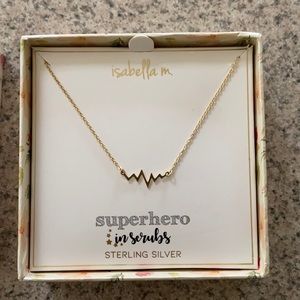 Ekg nurse necklace NWT in box